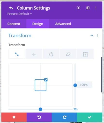 Divi Design Tutorial: Column Settings