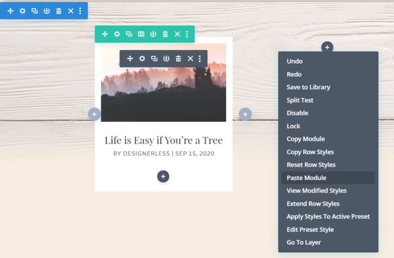 Divi Design Tutorial: Paste Module